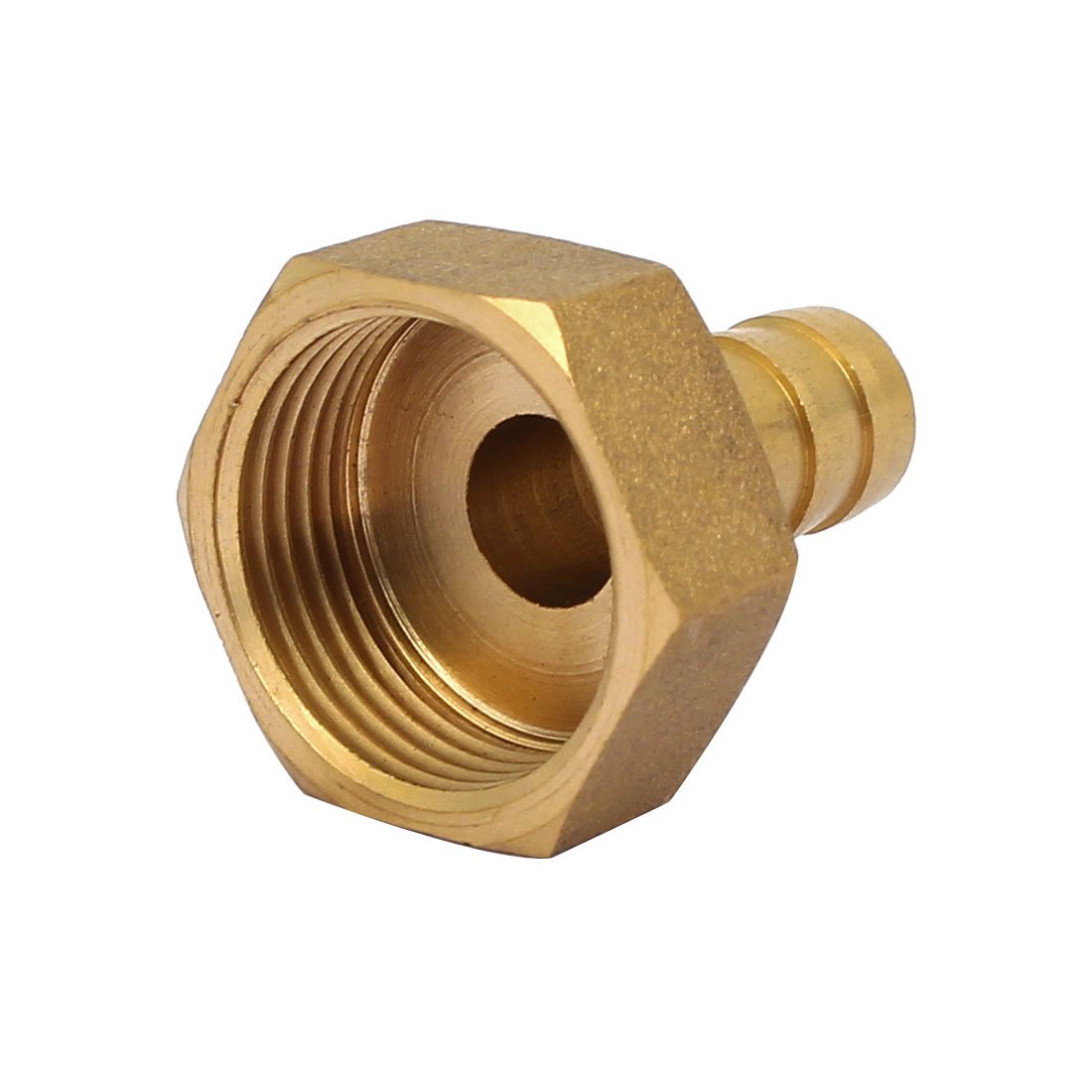 sourcingmap 3/4BSP Female Thread 12mm Hose Barb Tube Fitting Coupler Connector Adapter