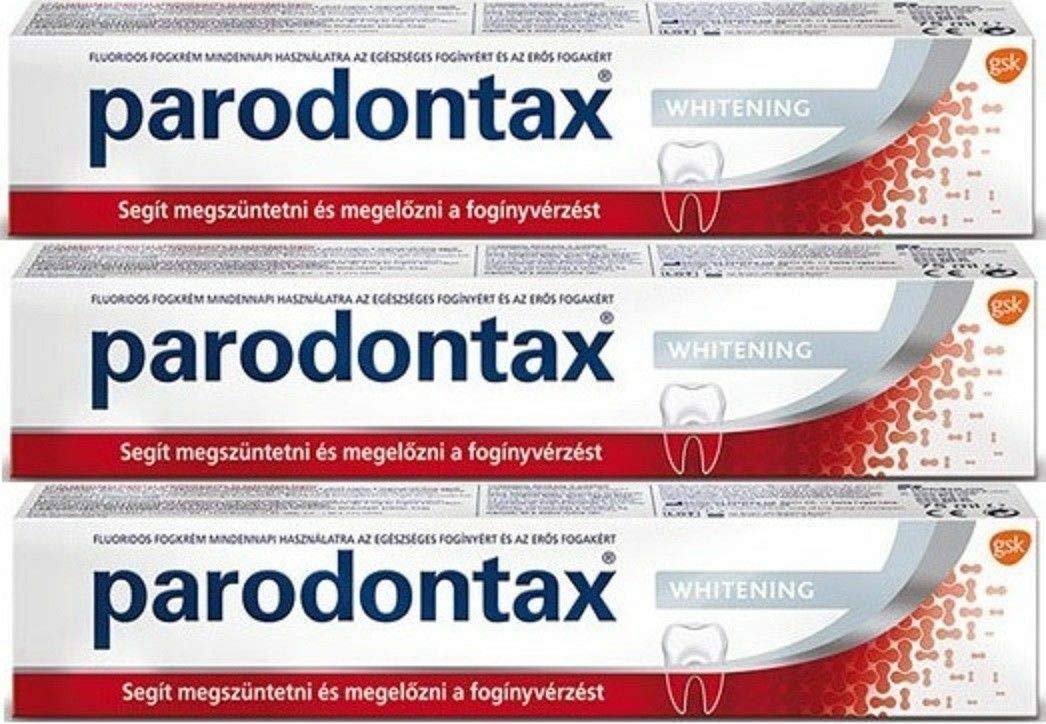 3X Parodontax dentifricio whitening Toothpaste 75 ml Toothpaste