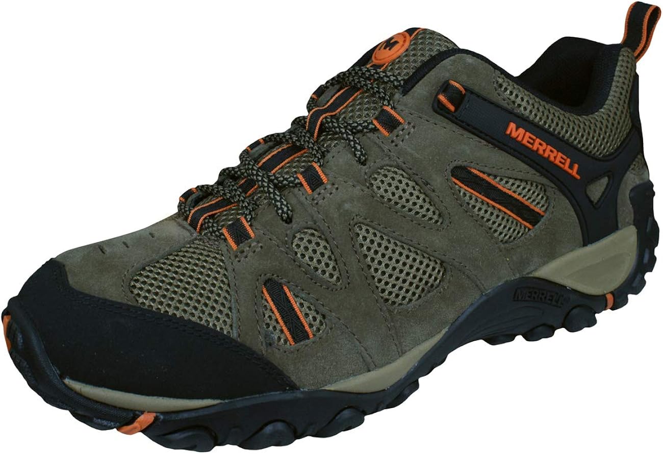merrell walking trainers mens