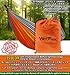 XL Hammock Tree Straps - Wolfyok Hammock Straps Set of 2000+ LBS with 40 Loops, Total 24 Ft Extra Long, Non-Stretch Suspension Strap System for Camping Hammock, Includes 2 Aluminum Carabiner Hooks