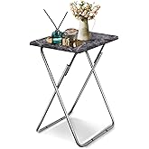Garden 4 you Portable Folding TV Tray/TV Trays Foldable Dinner Snack Trays Table, Portable Foldable Table Small Sofa Bedside 