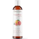Plant Guru Grapefruit Seed Oil 8 fl. oz. Cold Pressed 100% Pure & Natural Carrier – Skin, Face, Body & Hair Growth Moisturizer. Great for DIY Creams, Lotions, and Lip Balms