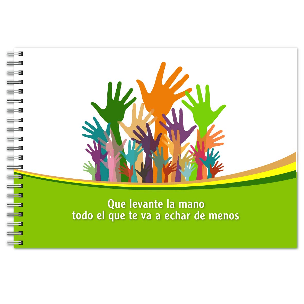 Antracita Album Card for Signatures, Photos and Memories 20 x 30 cm