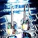 EleQueen 925 Sterling Silver CZ Rectangle Hook Drop Earrings Made with Crystals