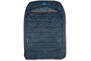Kelty Tru.Comfort Doublewide 20 Degree Sleeping Bag – Two Person Synthetic Camping Sleeping Bag for Couples & Family Camping