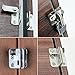 Alise Flip Latch Gate Latch,Shed Door Latch Barn Door Lock Shed Lock Shed Latch,Stainless Steel Locking Latches for Shed Barn Fence Chicken Dog Cage Window Cabinet Backyard Garage,Brushed,S-Size