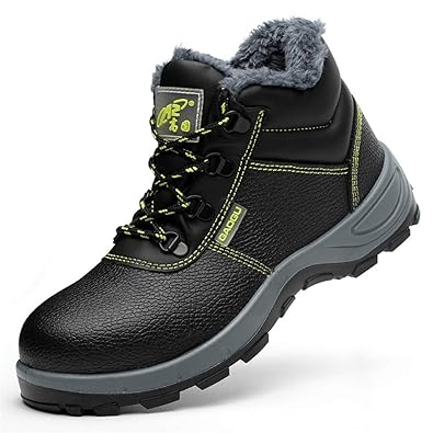 botas con punta de acero para hombre