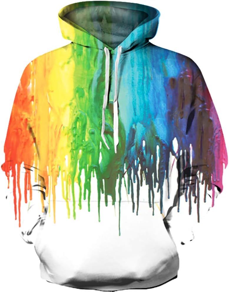 Boys' Teen 3D Print Graphic Sweatshirts Long Sleeve Pullover Hoodies with Pocket