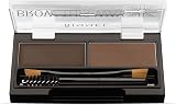 Rimmel Brow This Way Brow Sculpting Kit Dark Brown Wax Powder Dual-Ended view 2