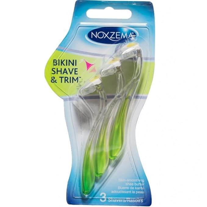 noxzema bikini shavers & trim