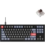 Amazon.com: Keychron V1 Wired Custom Mechanical Keyboard, 75
