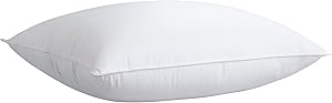 Allied Essentials Home Comfort Lofty Pillow, Standard, White