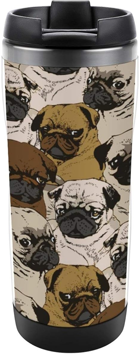Amazon 水筒 マグボトル 魔法瓶 フレンチブルドッグ犬 直飲み おしゃれ 保温 ステンレスボトル ふた付き 380ml ふた付き スポーツ 登山用 ボトル スポーツボトル ウォーターボトル 直飲み 男女兼用 遠足 釣り 水筒 マグボトル オンライン通販