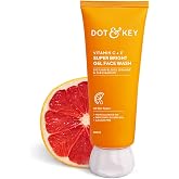 Dot &amp; Key Vitamin C + E Gel Face Wash, With Triple Vitamin C, 3.38 fl oz (100 ml)