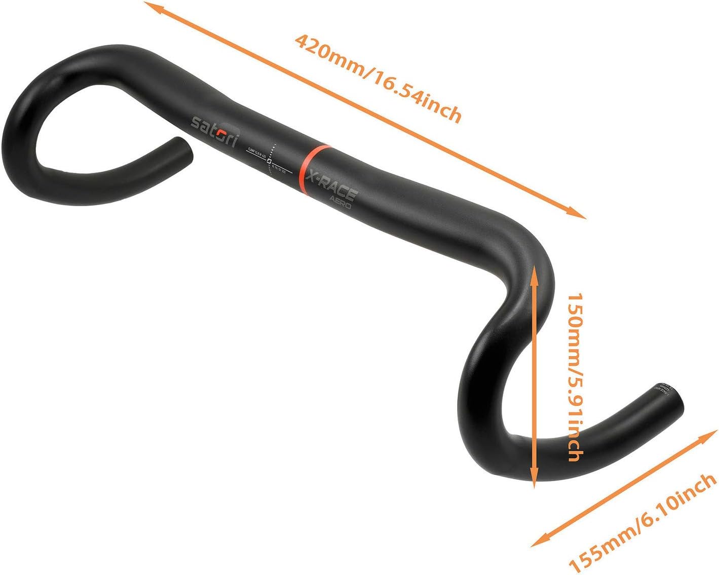 70mm reach handlebars