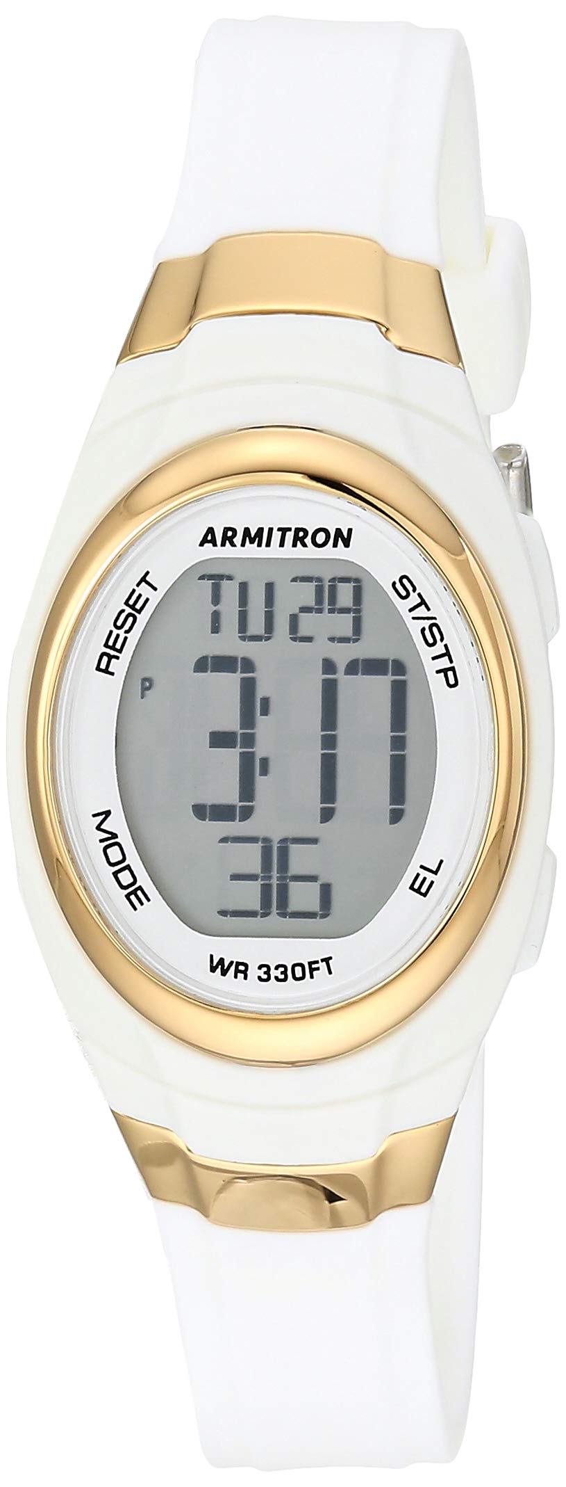 Armitron Womens Fitness Watch, White