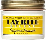 Layrite Original Pomade 120g Medium Hold Water Soluble Medium Shine