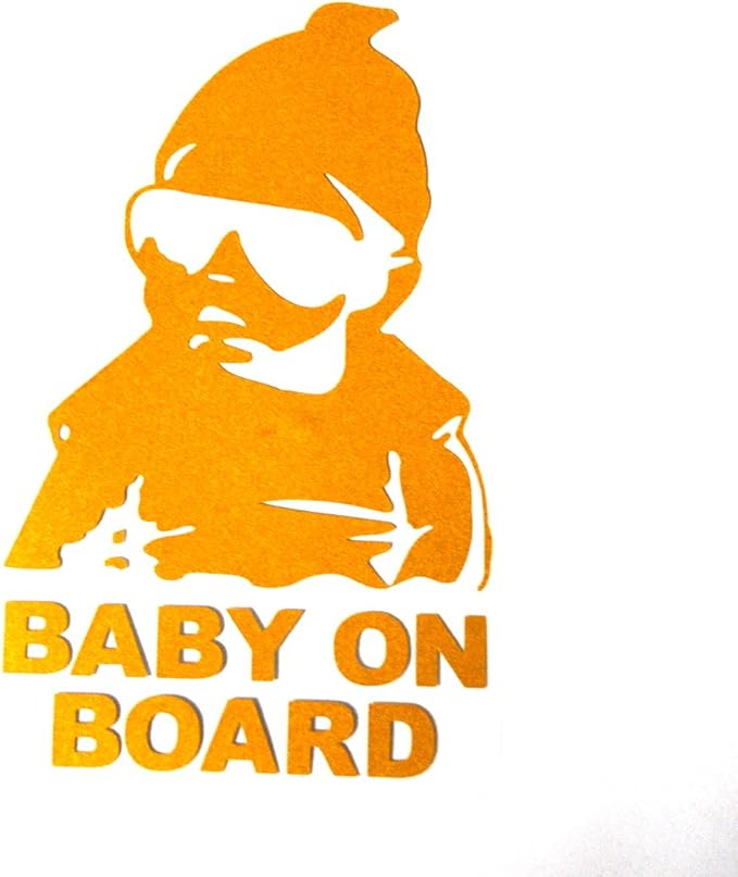 Amazon Co Jp Baby On Board 反射 ステッカー ちょいワル キッズ 赤ちゃんが乗っています セーフティサイン Ahkah Works ゴールド スポーツ アウトドア Amazon Co Jp Baby On Board 反射 ステッカー ちょいワル キッズ 赤ちゃんが乗っています セーフティサイン Ahkah Works ゴールド スポーツ アウトドア