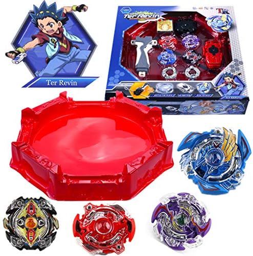 Bey Burst Battling Top Metal Fusion Starter Battle Evolution Attack Set with and Star Storm Battle Set