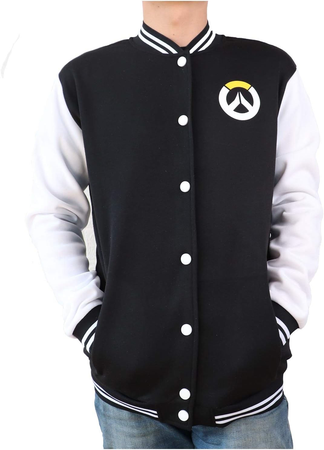 Mens Baseball Uniform Black Adult Cosplay Sweatshirt Costume