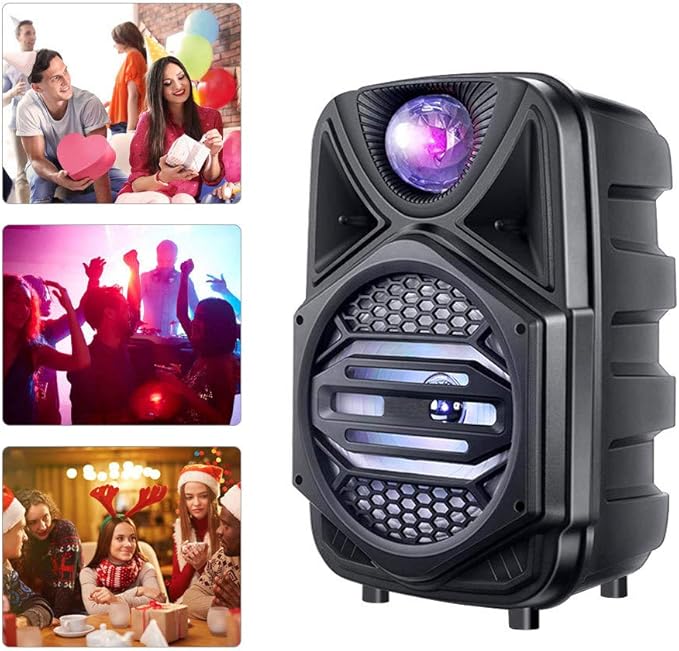 4YANG Karaoke Machine, Outdoor Karaoke Machine, Portable Trolley