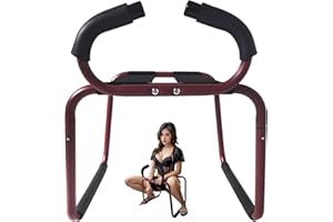Sex Chiar Multifunction Sex Position Enhancer Chair, Sex Furniture Love Position Aids Chair with Handrail, Novelty Sex Toy Se