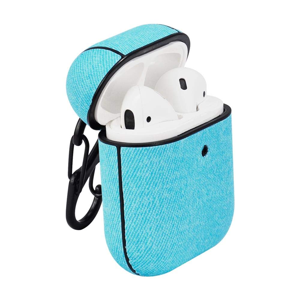 TERRATEC AirBox Fabric Blue Apple AirPods Case Protective Cover