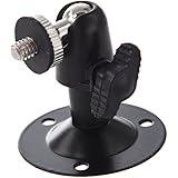 camera wall mount -SODIAL(R) Wall mount black Metal surveillance camera wall mount 7,62 cm