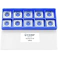CDBP 15mm Square Straight Carbide Inserts for Woodturning, 15×15×2.5mm Replacement Cutter Knives for Woodworking Fits Spiral, Helical Planer Cutter, Head Wood, Lathe, Turning Tools, Ci1, 10pcs