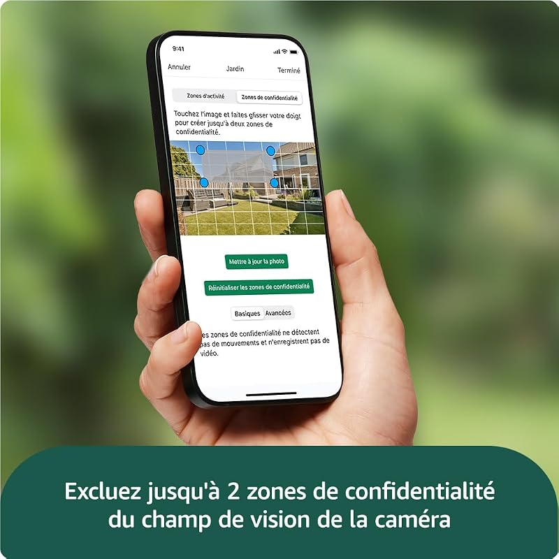 Caméra Blink Outdoor 4 : caméra de surveillance connectée HD sans fil, 2 ans d'autonomie, détection de mouvements avancée - système 3 caméras avec Sync Module Core