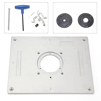 Alu Einlegeplatte Befestigungsplatte Fur Oberfrase Frastisch