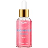 NAD+ Peptide Boosting Serum,Anti Aging Face Serum Reduces Fine Lines | Improves Firmness &amp; Elasticity, Firming &amp; Lifting Pink Serum for All Skin Types