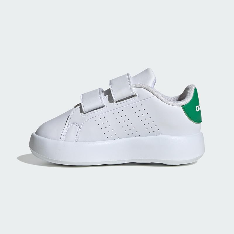 Mixte bébé Advantage Shoes Kids, Cloud White/Cloud White/Green, 22 EU — photo 3 sur 8