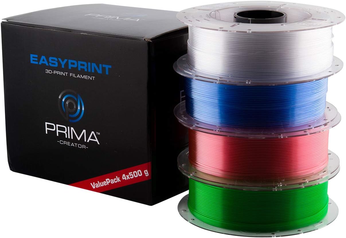 PrimaCreatorPC-EPETG-175-4x0500-STD EasyPrint PETG, 1.75 mm, 4 x 500 g