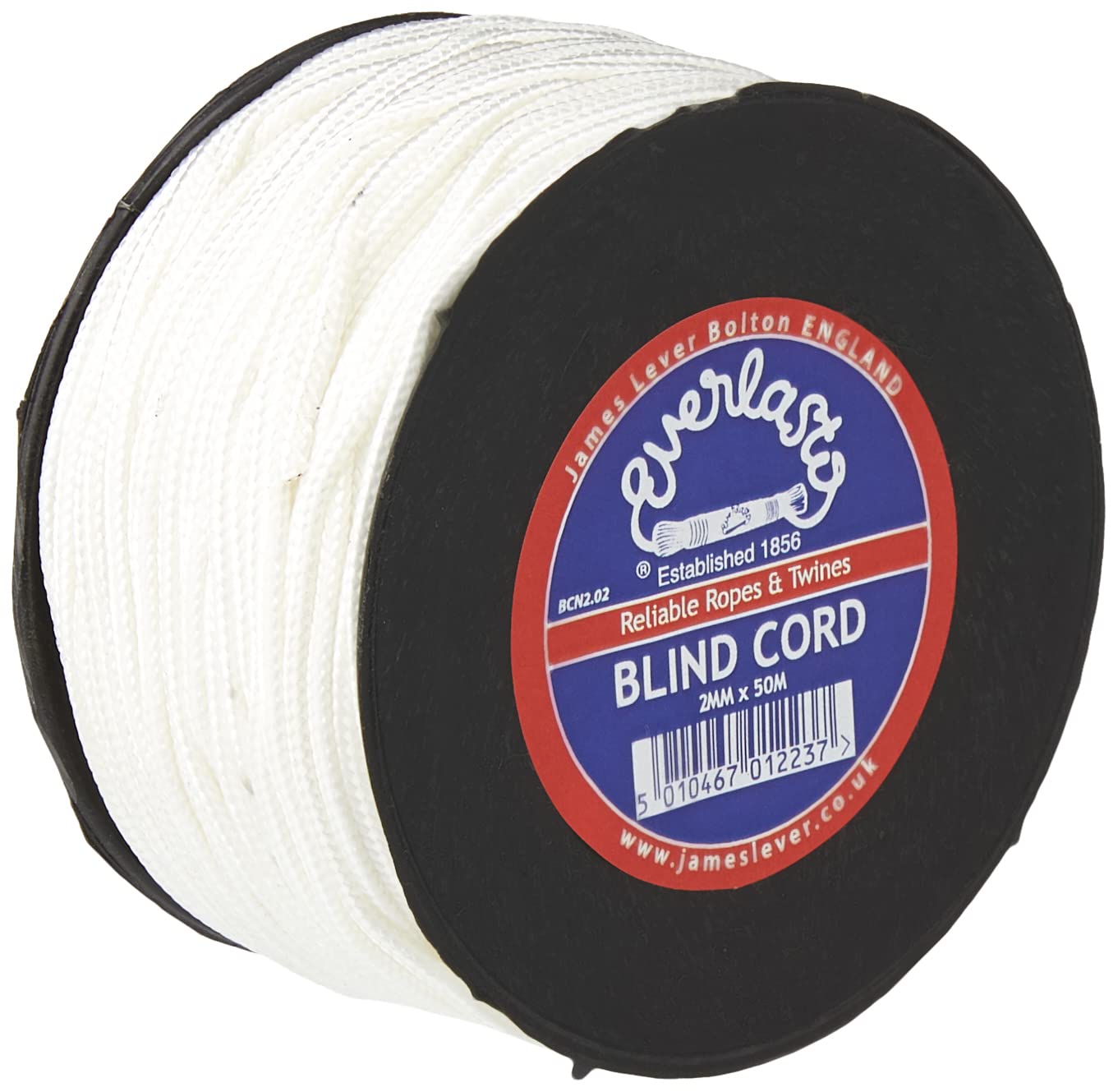 Quality Everlasto White Nylon Blind Cord 2mm x 50M