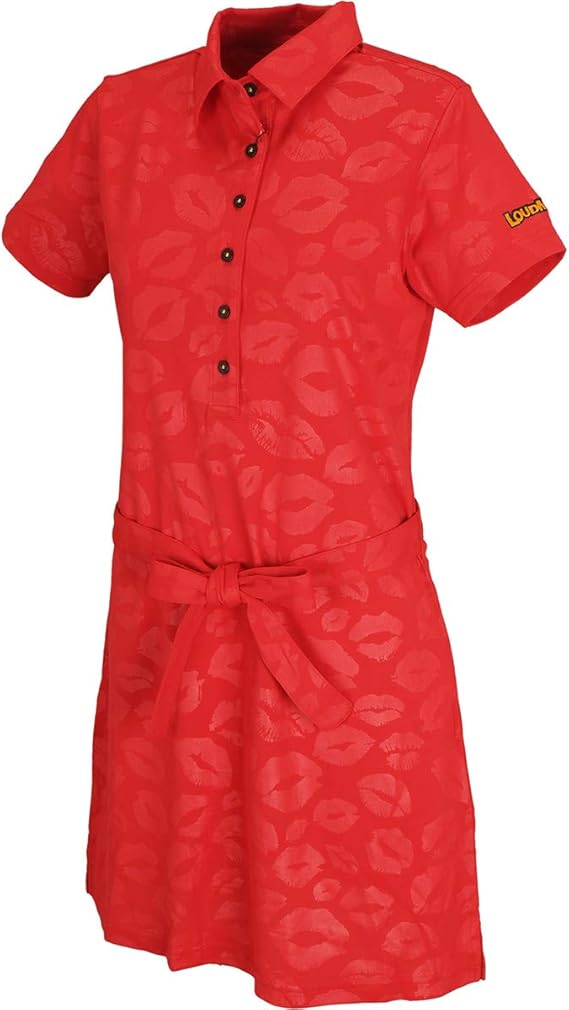 Amazon Co Jp 半袖ワンピース レディース ラウドマウス ゴルフ Loudmouth Golf 日本正規品 ゴルフウェア 760 659 服 ファッション小物