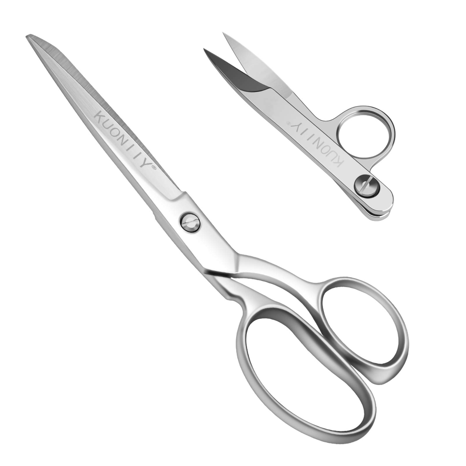 Dressmaking Scissors 8 Inch - Stainless Steel Fabric Scissors Professional Sewing Dressmaker,Tailor's Shears Heavy Duty + Thread Nippers