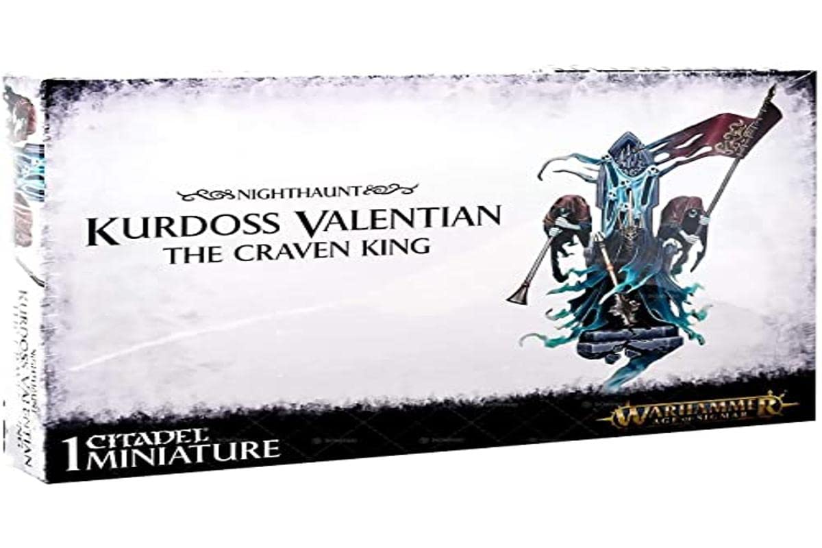 Games Workshop - Warhammer - Age of Sigmar - Nighthaunt: Kurdoss Valentian The Craven King