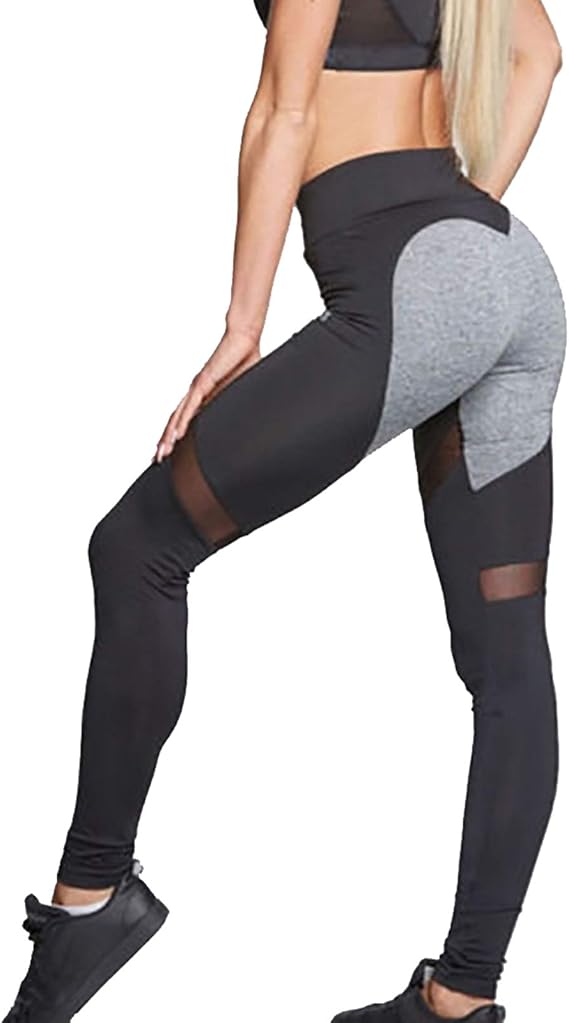 Tenxin Mujer Pantalones Deporte En Forma de corazón Leggings