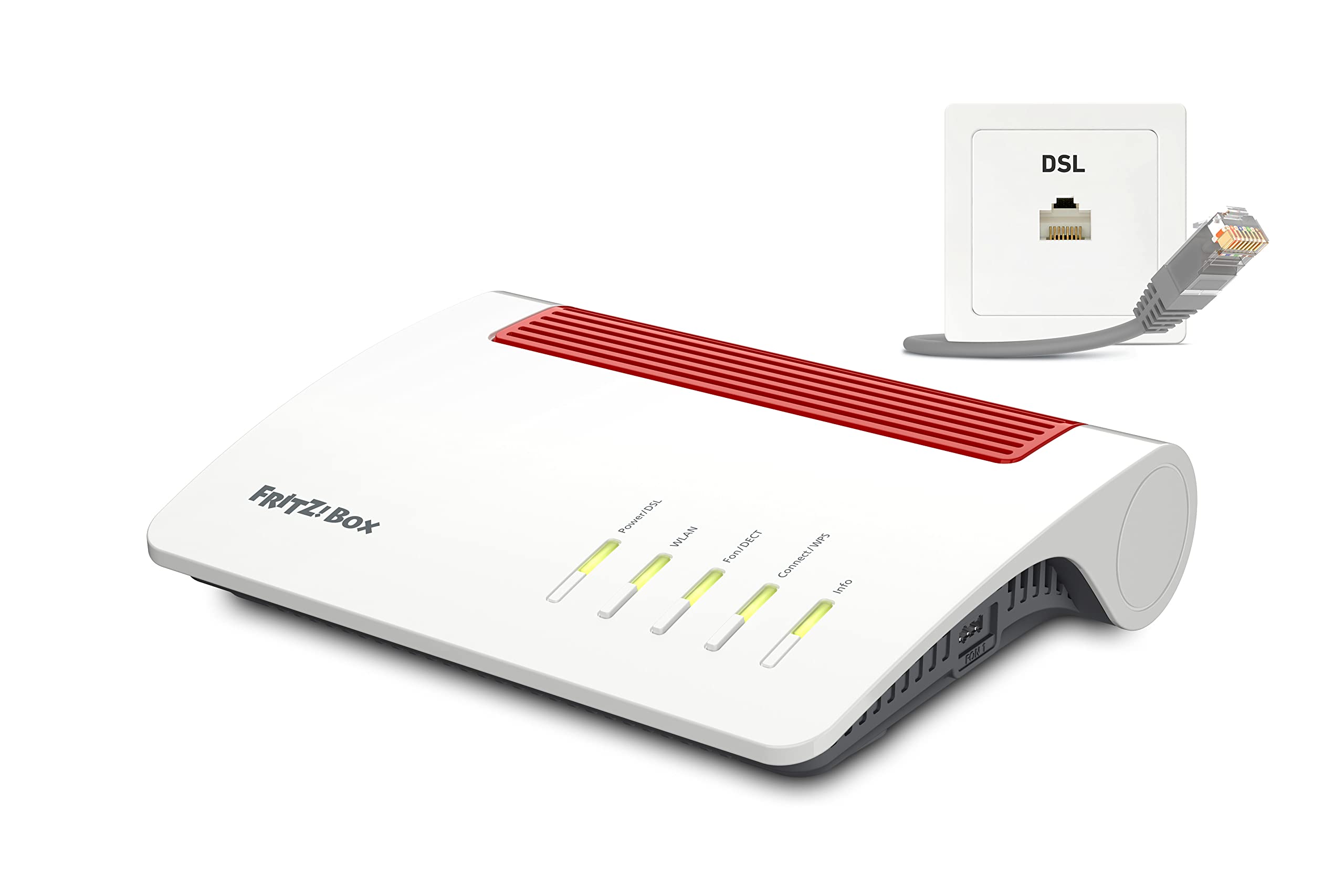 FRITZ!Box 7590 AX | DSL-Router | Wi-Fi 6 bis zu 3.600 MBit/s | intelligentes WLAN Mesh | höchster Sicherheitsstandard | einfache Einrichtung | Made in Europe 2