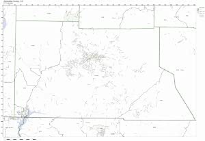 Amazon.com: Archuleta County, Colorado CO ZIP Code Map Not Laminated