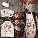 Pawliss Halloween Zombie Butcher Costumes Props Hounted House Decorations Apron