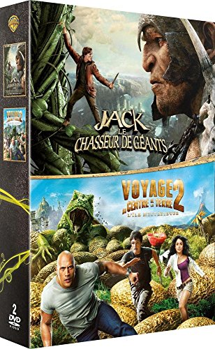 Jack Et Le Chasseur De Géants 3d + Voyage Au Centre De La Terre 2, L'île Mystérieuse 3d - Pack