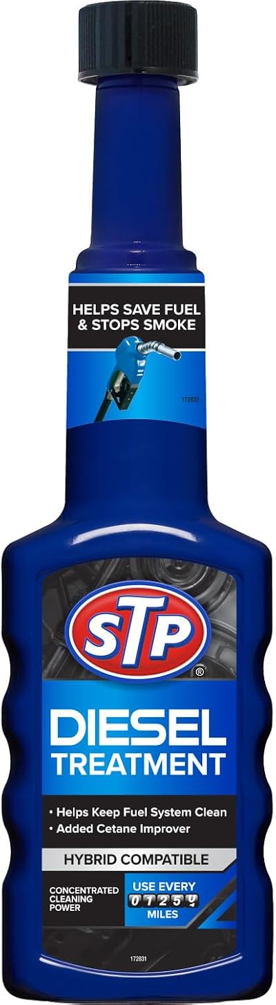 STP Diesel Treatment 200 ml Keeps Fuel System Clean Improves Cold Start