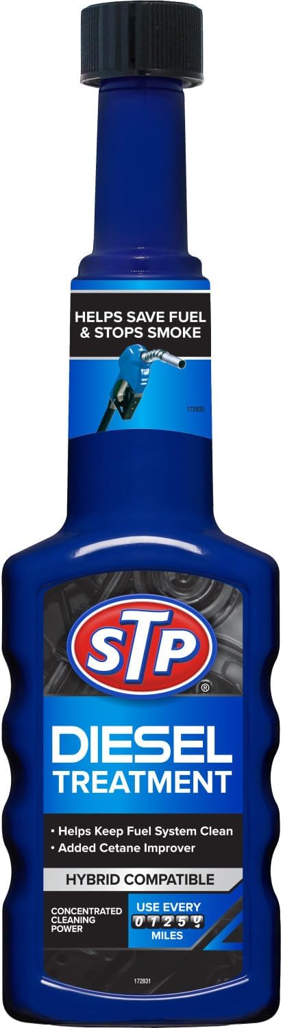 STP Diesel Treatment 200 ml Keeps Fuel System Clean Improves Cold Start