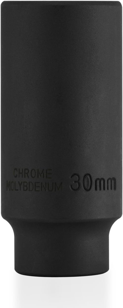 1/2" DR 30MM 12 PT Impact Axle Nut Socket Chrome Molybdenum Steel