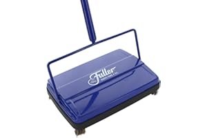 Fuller Brush 17033 Electrostatic Carpet & Floor Sweeper - 9" Cleaning Path - Lightweight - Ideal for Crumby Messes - Works On