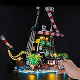 Amazon Com Briksmax Kit De Iluminacion Led Para Piratas Del Caribe Silent Mary Compatible Con Lego Building Blocks Model No Incluye El Juego Lego Juguetes Y Juegos