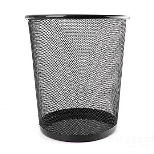 Pink Lizard New Colourful Metal Mesh Waste Bin Rubbish Paper Net Basket Home Office Durable - Thumbnail 3