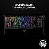 Razer BlackWidow V3 Mini HyperSpeed 65% Wireless Keyboard Yellow Switch UK view 2